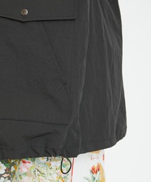 15号☘️スーパーハッカフィーユ　ナイロンフラワーボーラーレース刺繍フードブルゾン SUPER HAKKA（スーパーハッカ）の「ナイロンフラワーボーラー