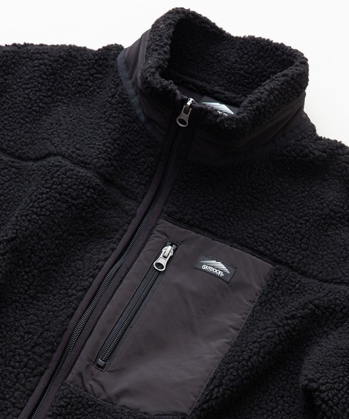 OUTDOOR PRODUCTS（アウトドアプロダクツ）の「【OUTDOOR PRODUCTS/アウトドアプロダクツ】防風ボアスタンドカラ―ブルゾン ボアフリースジャケット　モコモコ（ブルゾン・メンズ・アイボリー/カーキ/ダークベージュ/ネイビー/ホワイト系その他2/ホワイト系その他/ブラック・SMALL/MEDIUM/LARGE/X-LARGE）」の13枚目の写真