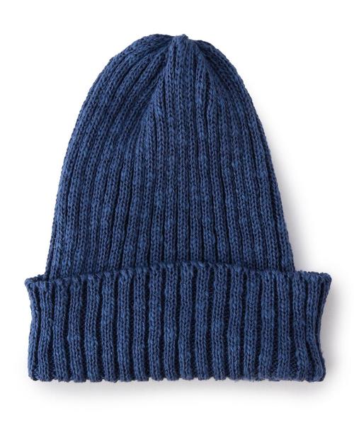 green label relaxing(グリーンレーベルリラクシング)の「HIGHLAND L/C BOB キャップ tvl001 tvl009 ◆(ニットキャップ/ビーニー・メンズ・ホワイト/ブラック/ベージュ/レッド/イエロー/ロイヤルブルー/ネイビー・フリー)」の1枚目の写真
