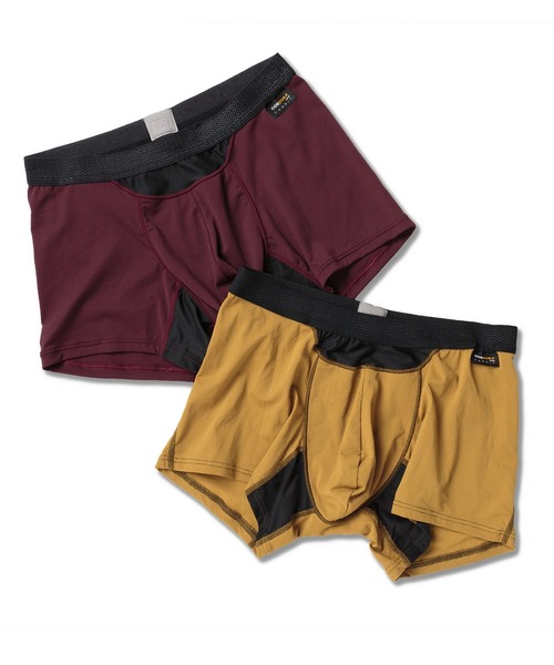 WACOAL MEN（ワコールメン）の「narifuri×WACOAL MEN ボクサーパンツ（ボクサーパンツ・メンズ・ブラック/カーキ/マスタード/ワイン・LARGE/MEDIUM/X-LARGE）」の10枚目の写真