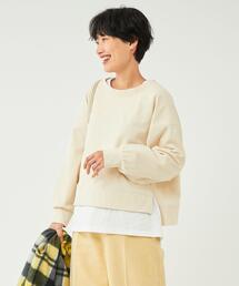 green label relaxing | オルマイプルオーバー 裏起毛 -マシンウォッシャブル・ストレッチ・防シワ・帯電防止-(その他トップス)