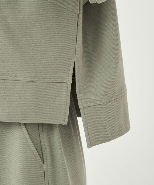 green label relaxing（グリーンレーベルリラクシング）の「オルマイプルオーバー 裏起毛 -マシンウォッシャブル・ストレッチ・防シワ・帯電防止-（その他トップス・レディース・ホワイト/その他1/その他2/ブラック/オリーブ・FREE）」の17枚目の写真