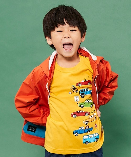 kladskap（クレードスコープ）の「乗り物長袖Tシャツ（Tシャツ