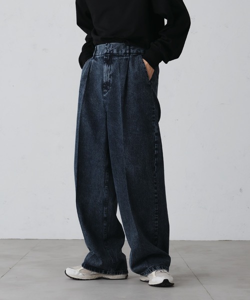 epnok（エプノック）の「ダメージアソートストレートデニム（デニムパンツ・メンズ・ブラック/グレー/ブラック系その他/グレー系その他/ブルー系その他/ケミカルウォッシュ・SMALL/MEDIUM/LARGE）」の6枚目の写真