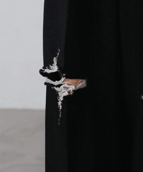 epnok（エプノック）の「ダメージアソートストレートデニム（デニムパンツ・メンズ・ブラック/グレー/ブラック系その他/グレー系その他/ブルー系その他/ケミカルウォッシュ・SMALL/MEDIUM/LARGE）」の8枚目の写真