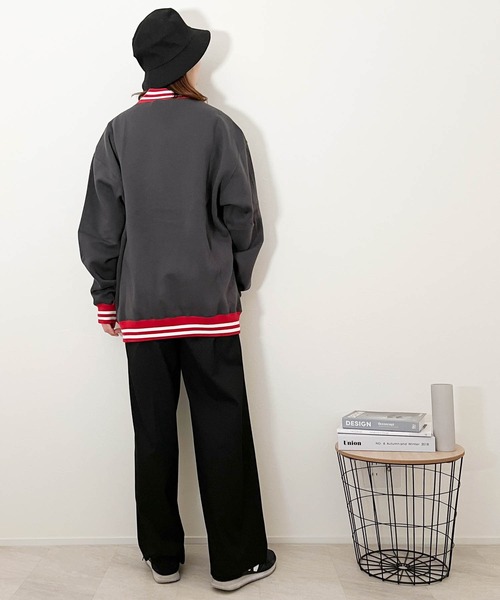 裏起毛ハーフZIPプルパーカー（スウェット）｜Ritzy（リッツィー）