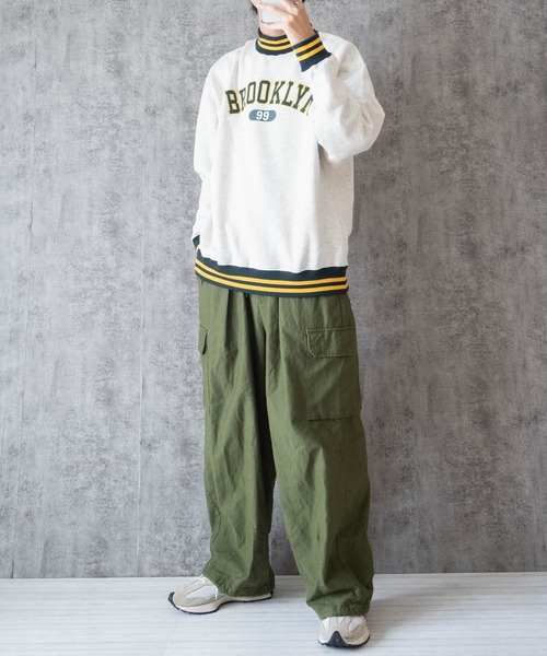 裏起毛ハーフZIPプルパーカー（スウェット）｜Ritzy（リッツィー）