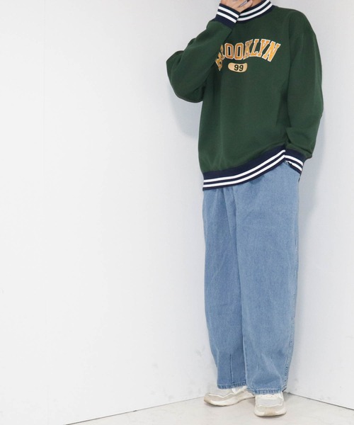 裏起毛ハーフZIPプルパーカー（スウェット）｜Ritzy（リッツィー）