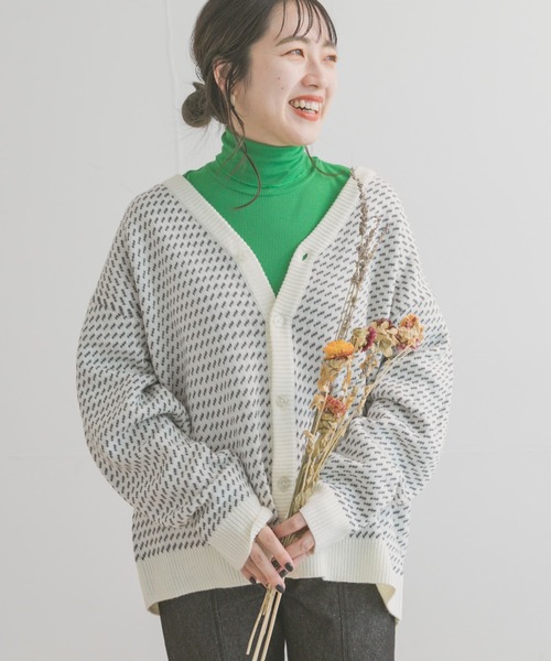バーズアイ カーディガン ITEMS URBANRESEARCH（アイテムズ アーバンリサーチ）の