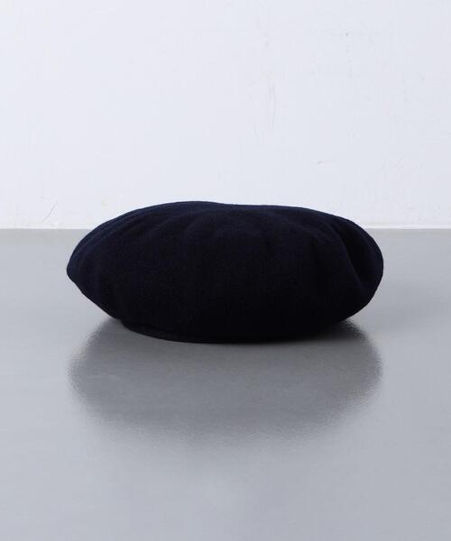 UNITED ARROWS(ユナイテッドアローズ)の「ニット ベレー(ハンチング/ベレー帽・レディース・ブラック/ネイビー・FREE)」の3枚目の写真