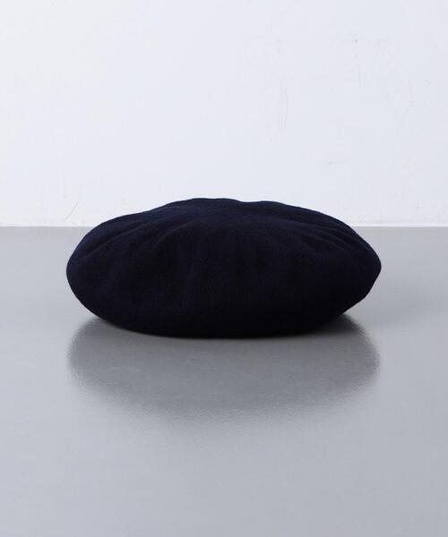 UNITED ARROWS(ユナイテッドアローズ)の「ニット ベレー(ハンチング/ベレー帽・レディース・ブラック/ネイビー・FREE)」の6枚目の写真
