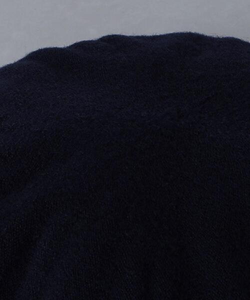 UNITED ARROWS(ユナイテッドアローズ)の「ニット ベレー(ハンチング/ベレー帽・レディース・ブラック/ネイビー・FREE)」の9枚目の写真
