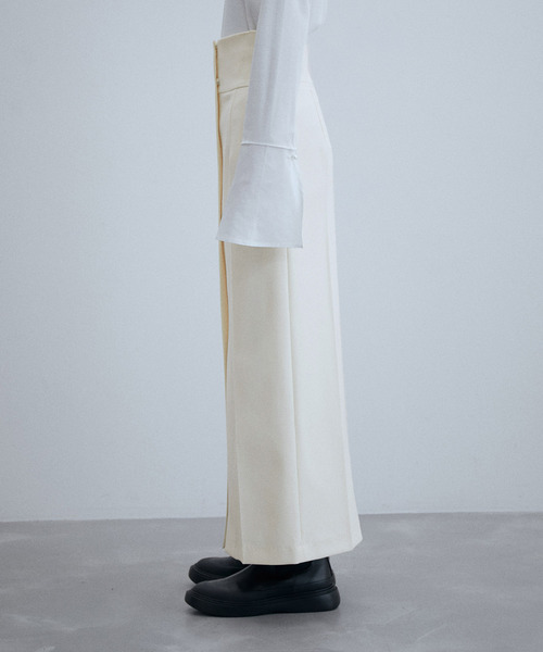 ADAM ET ROPE'(アダムエロペ)の「リーンマキシスカート(スカート・レディース・ブラック/グレー/オフホワイト・38/36)」の11枚目の写真