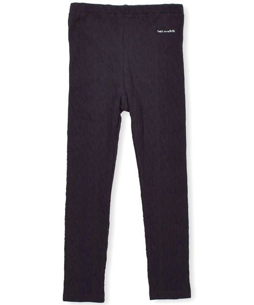 Noeil aime BeBe(ノイユエイムベベ)の「NoeilaimeBeBe/ジャガード素材ロングレギンス(80~130cm)(レギンス/スパッツ・キッズ・グレー/イエロー・MEDIUM/LARGE/XX-SMALL/X-SMALL/SMALL)」の1枚目の写真