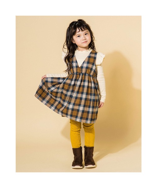 Noeil aime BeBe(ノイユエイムベベ)の「NoeilaimeBeBe/ジャガード素材ロングレギンス(80~130cm)(レギンス/スパッツ・キッズ・グレー/イエロー・MEDIUM/LARGE/XX-SMALL/X-SMALL/SMALL)」の5枚目の写真