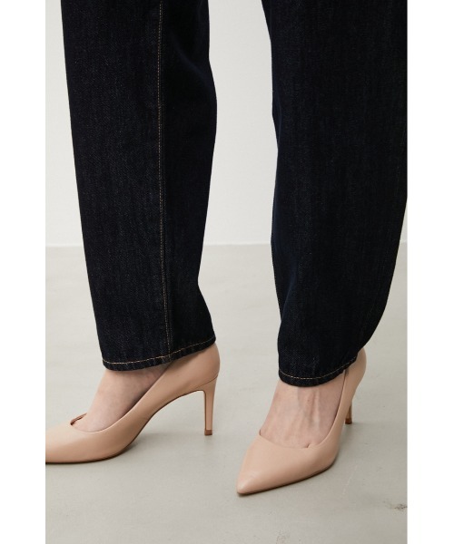 AZUL by moussy(アズールバイマウジー)の「COCOON DENIM TAPERED/コクーンデニムテーパード(デニムパンツ・レディース・ライトブラック/ワンウォッシュ・MEDIUM/LARGE)」の10枚目の写真