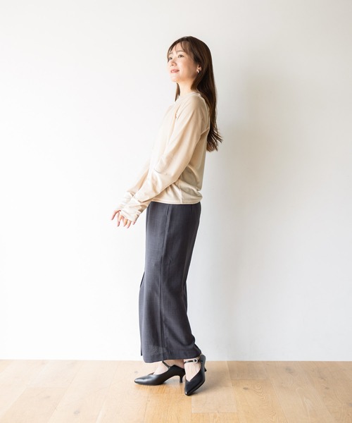 SESTO(セスト)の「かかとが踏める2Way!ビジューバックルポインテッドトゥキトゥンヒールメリージェーンパンプス(パンプス・レディース・ブラック/アイボリー/ピンクベージュ・22.5cm/23.0cm/23.5cm/24.0cm/24.5cm/25.0cm)」の19枚目の写真