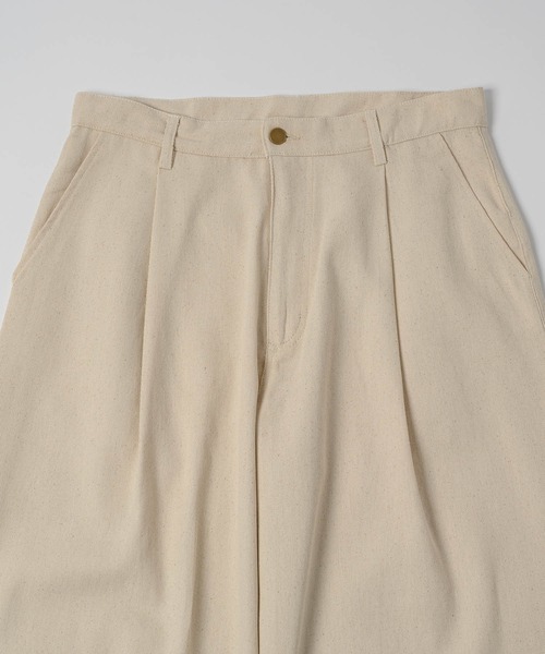 neez.（ニーズ）の「ツイルカラーワイドパンツ（その他パンツ・メンズ・テラコッタ/グリーン/ナチュラル/ブラウン・MEDIUM/LARGE/SMALL）」の16枚目の写真