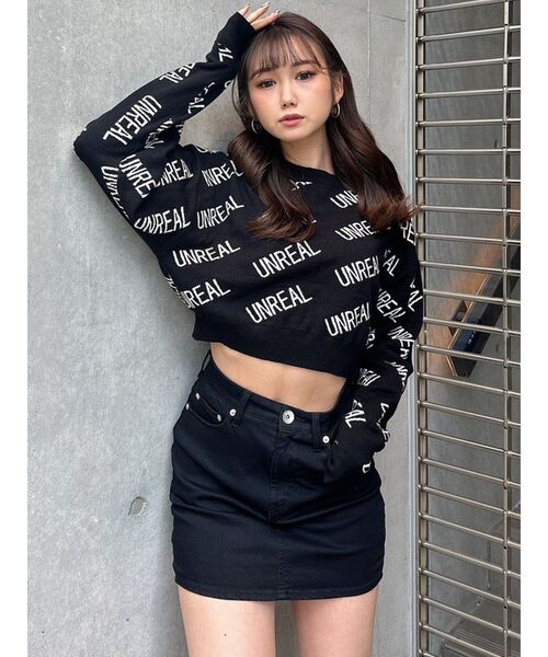 GYDA（ジェイダ）の「サイドレースアップ カラースカートライクショートパンツ（スカート・レディース・ブラック/その他1・SMALL/MEDIUM）」の9枚目の写真