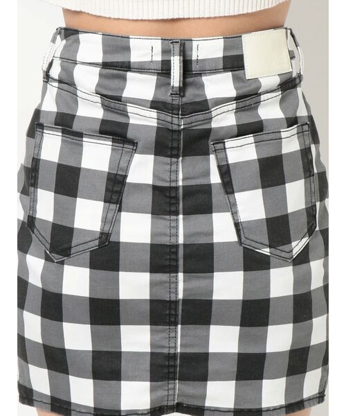 GYDA（ジェイダ）の「サイドレースアップ カラースカートライクショートパンツ（スカート・レディース・ブラック/その他1・SMALL/MEDIUM）」の5枚目の写真