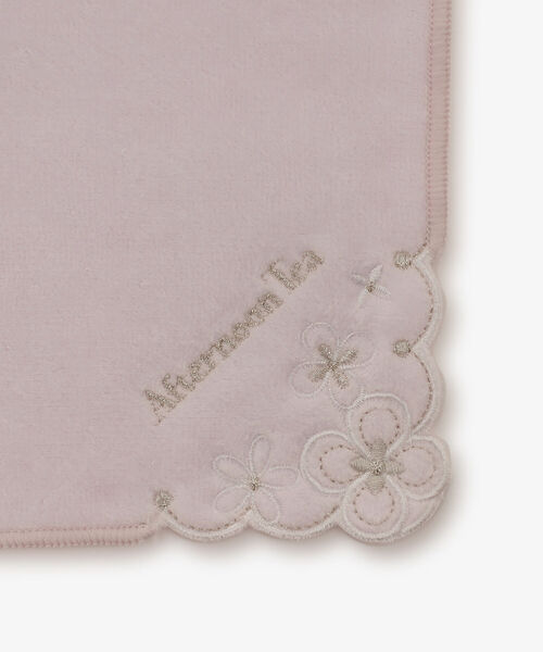 Afternoon Tea(アフタヌーンティー)の「フラワージュエリーミニミニタオル(ハンカチ/ハンドタオル・レディース・イエロー/パープル/ライトグリーン/ピンク/ブルー/ホワイト・ONE SIZE)」の16枚目の写真