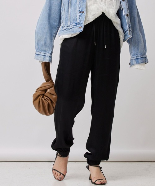 BABYLONE（バビロン）の「ベビーサテンジョガーパンツ（その他パンツ）」 WEAR