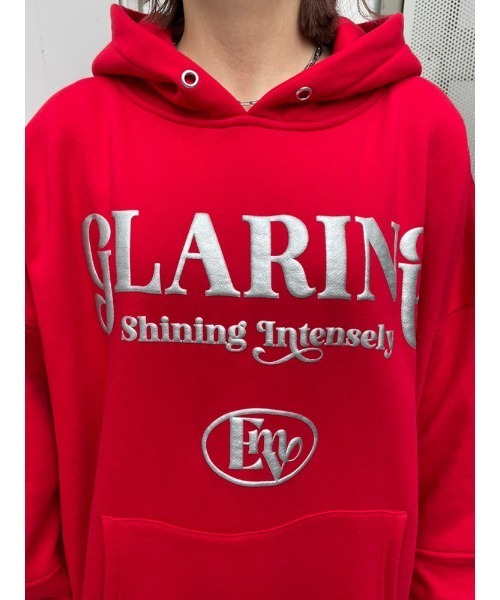 ENVYM（アンビー）の「メタリックロゴＰＫ（パーカー・レディース・ブラック/ホワイト/レッド・FREE）」の8枚目の写真