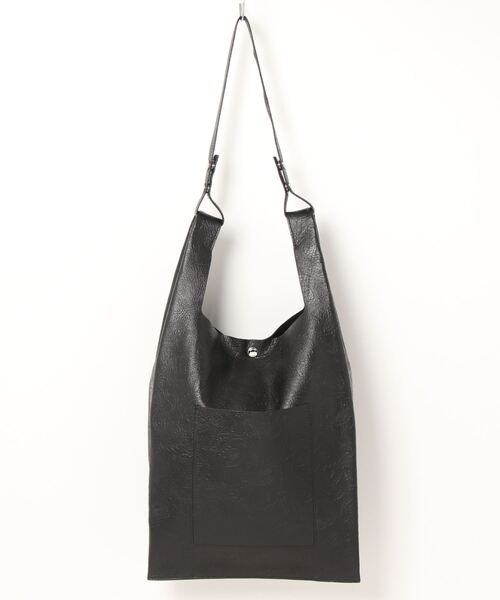 blancle(ブランクレ)の「【blancle】bc1186 C.PA SHOPPING BAG(トートバッグ・レディース・ブラック/グレイッシュベージュ/ライトグレー/イエロー・FREE)」の2枚目の写真