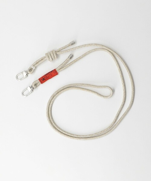 Topologie(トポロジー)の「<Topologie>6mm ロープ ストラップ(スマホグッズ・メンズ・ブラック/ベージュ/オリーブ/その他1・FREE)」の7枚目の写真