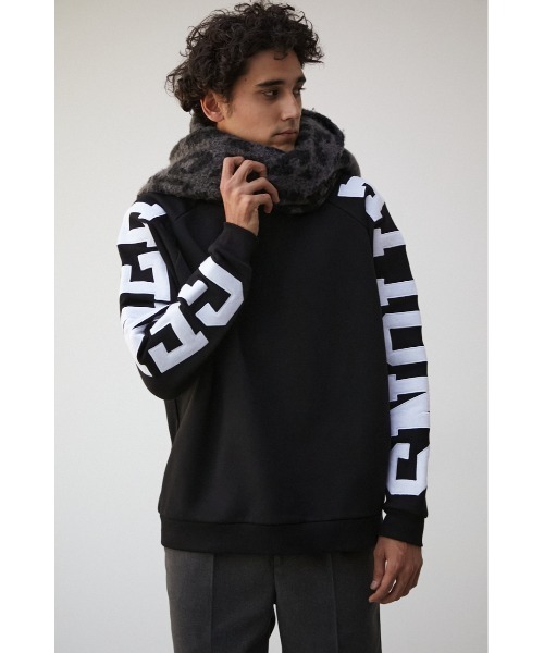 AZUL by moussy（アズールバイマウジー）の「ANIMAL PATTERN BIG MUFFLER/アニマルパターンビッグマフラー（マフラー・メンズ・ブラック系その他/グレー系その他・FREE）」の3枚目の写真