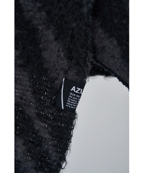 AZUL by moussy（アズールバイマウジー）の「ANIMAL PATTERN BIG MUFFLER/アニマルパターンビッグマフラー（マフラー・メンズ・ブラック系その他/グレー系その他・FREE）」の16枚目の写真