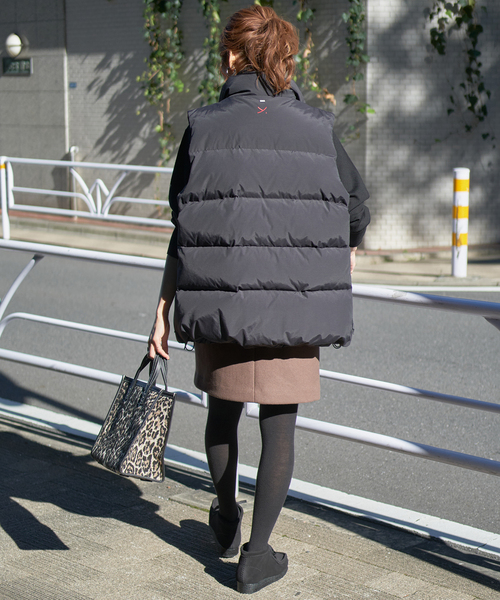 Spick & Span（スピックアンドスパン）の「≪追加≫ウールメルトンミニスカート（スカート・レディース・ブラック/モカ・36/38）」の8枚目の写真