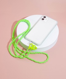 ALTROSE（アルトローズ）の「スマホショルダー ネオンカラー ハート ストラップ（スマホグッズ・キッズ）」