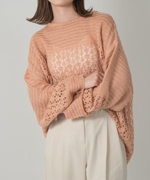 mohair low gauge knit