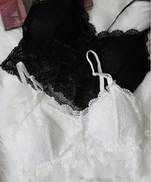 Jelly moo（ジェリームー）の「【 Jelly moo / ジェリームー 】 ノンワイヤー フローラル レース マタニティ ブラ 2set / 授乳ブラ（ブラジャー）」