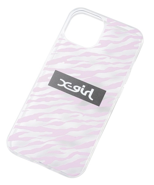 X-girl（エックスガール）の「CLEAR MOBILE CASE for iPhone 12/12Pro（スマホケース/カバー・レディース・ライトブルー/マルチ/レッド/ピンク・ONE SIZE）」の14枚目の写真