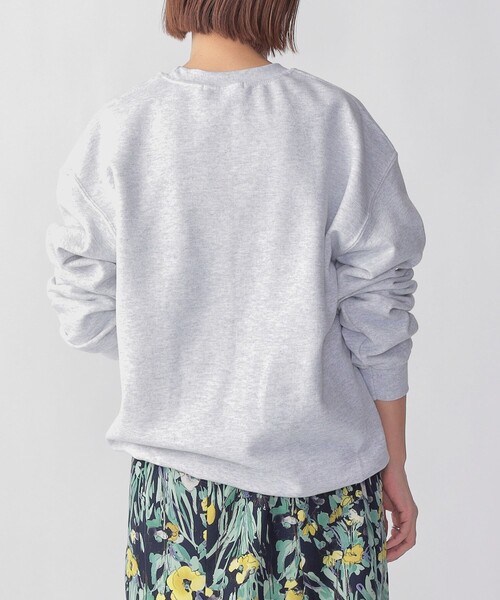 SHIPS（シップス）の「*SHIPS: STYLISH STANDARD ミニ ロゴ 刺繍 クルーネック スウェット（スウェット・メンズ・グレー/ブラック/ホワイト/ライトグレー・SMALL/MEDIUM/LARGE/X-LARGE/XX-LARGE）」の18枚目の写真