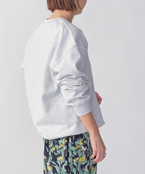 SHIPS（シップス）の「*SHIPS: STYLISH STANDARD ミニ ロゴ 刺繍 クルーネック スウェット（スウェット・メンズ・グレー/ブラック/ホワイト/ライトグレー・SMALL/MEDIUM/LARGE/X-LARGE/XX-LARGE）」の10枚目の写真