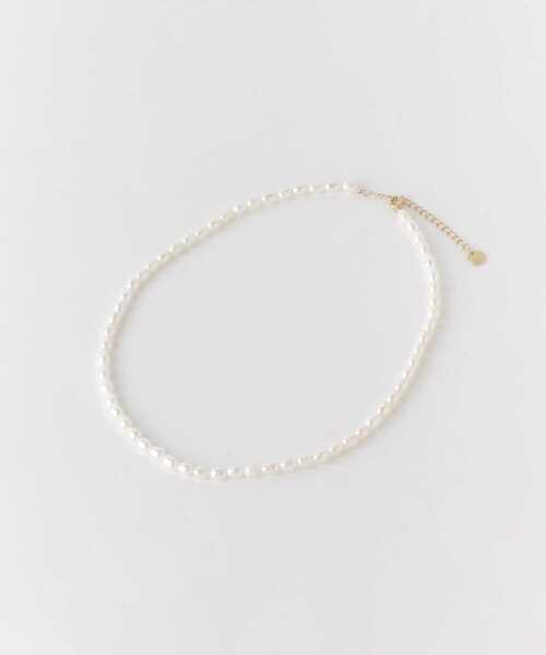 URBAN RESEARCH DOORS（アーバンリサーチドアーズ）の「淡水パールショートネックレス（ネックレス・レディース・ホワイト系その他・-）」の6枚目の写真