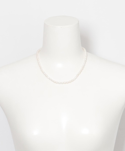 URBAN RESEARCH DOORS（アーバンリサーチドアーズ）の「淡水パールショートネックレス（ネックレス・レディース・ホワイト系その他・-）」の5枚目の写真