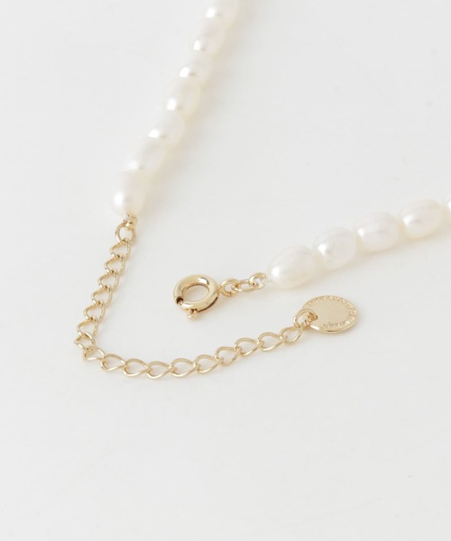 URBAN RESEARCH DOORS（アーバンリサーチドアーズ）の「淡水パールショートネックレス（ネックレス・レディース・ホワイト系その他・-）」の7枚目の写真