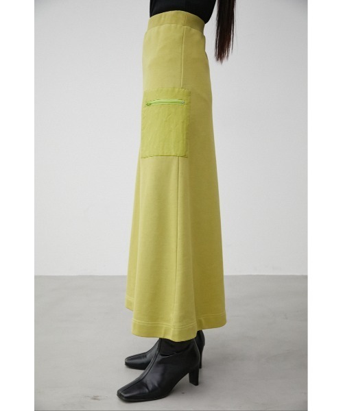 【Massimo dutti】アイレットディテールロングスカート Jersey colette medium long skirt｜スリードッツ オフィシャル