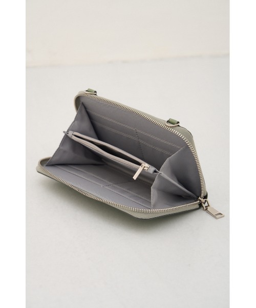 AZUL by moussy(アズールバイマウジー)の「AZ MOTIF WALLET BAG/アズールモチーフウォレットバッグ(ハンドバッグ・レディース・ブラック/ライトグリーン/アイボリー・FREE)」の8枚目の写真