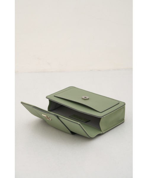 AZUL by moussy(アズールバイマウジー)の「AZ MOTIF WALLET BAG/アズールモチーフウォレットバッグ(ハンドバッグ・レディース・ブラック/ライトグリーン/アイボリー・FREE)」の9枚目の写真