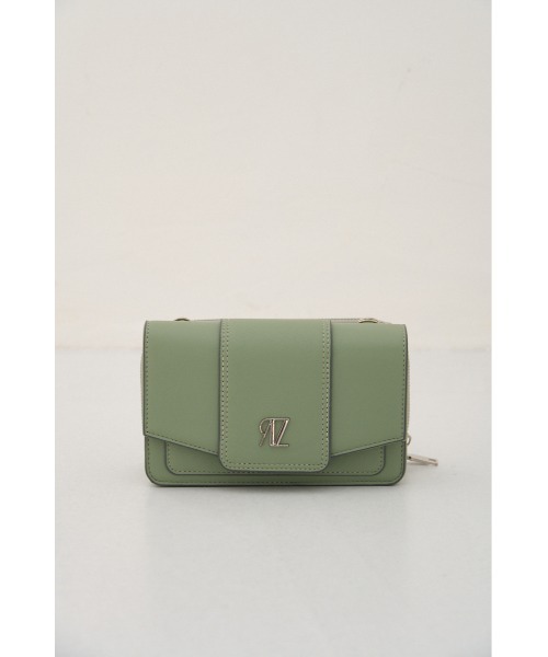 AZUL by moussy(アズールバイマウジー)の「AZ MOTIF WALLET BAG/アズールモチーフウォレットバッグ(ハンドバッグ・レディース・ブラック/ライトグリーン/アイボリー・FREE)」の4枚目の写真