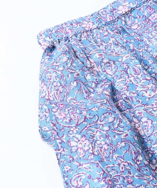 lil nina（リルニーナ）の「レーヨン プリント ギャザースカート（スカート・レディース・チャコール/グリーン/ブルー・FREE）」の19枚目の写真