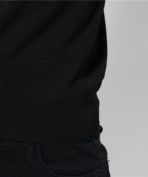 AZUL by moussy（アズールバイマウジー）の「12GR/NyUV加工V/N長袖CD（カーディガン/ボレロ・レディース・オフホワイト/ライトカーキ/ブラック/ネイビー・MEDIUM/LARGE/SMALL）」の11枚目の写真