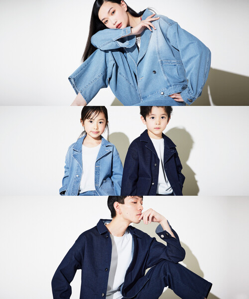 COMME CA ISM（コムサイズム）の「フェイクレイヤード ７分袖 クルーネック Ｔシャツ（Tシャツ/カットソー・メンズ・ブラック/ライトグレー/ホワイト/チャコール・L/M）」の7枚目の写真