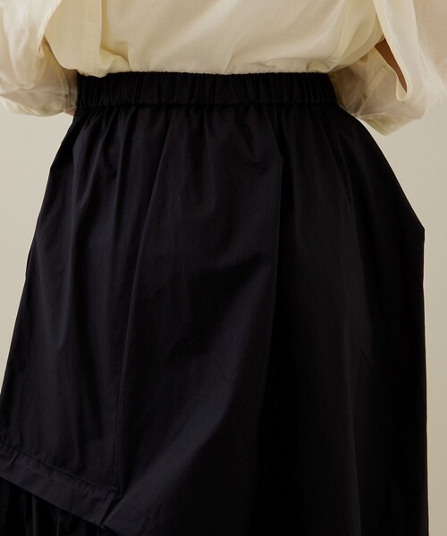 RUMCHE(ラムシェ)の「【RUMCHE/ラム・シェ】タイプライターアシンメトリースカート(スカート・レディース・ブラック・SMALL/MEDIUM)」の3枚目の写真