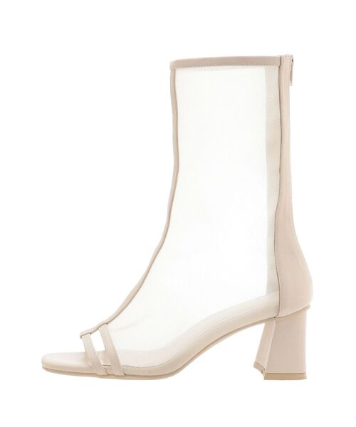 dazzlin（ダズリン）の「メッシュシアーローブーツ（ブーツ・レディース・ブラウン/ベージュ/ブラック・MEDIUM/LARGE）」の6枚目の写真